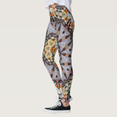 Psychedelic Mandala Retro Hippie Trippy Boho Chic Leggings (Links)