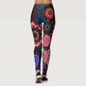 Psychedelic Mannschaft Leggings (Rückseite)