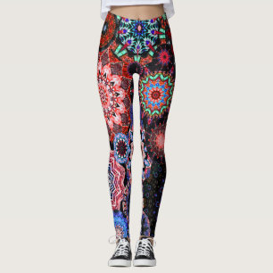 Psychedelic Mannschaft Leggings