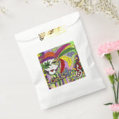 Psychedelic Mardi Gras Feather Mask Geschenktütchen (Versiegelt)