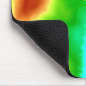 Psychedelic Meerkat Mousepad (Ecke)