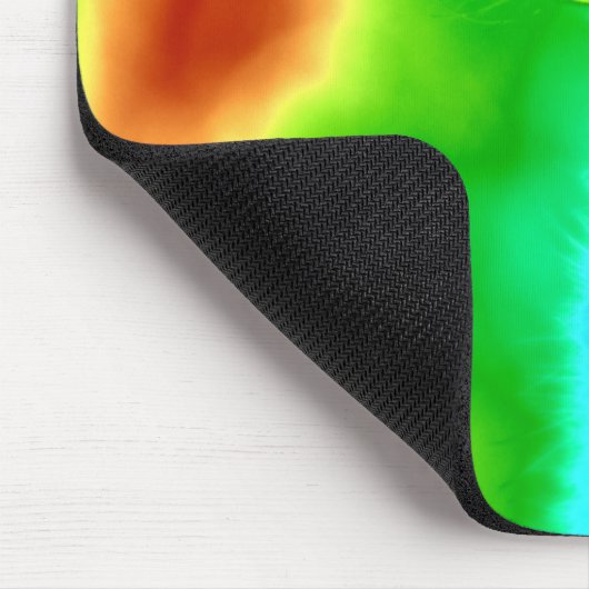 Psychedelic Meerkat Mousepad (Ecke)