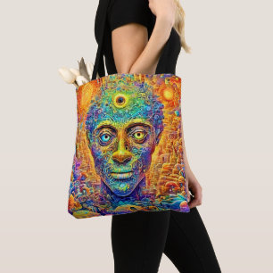 Psychedelic Mind Art Tasche