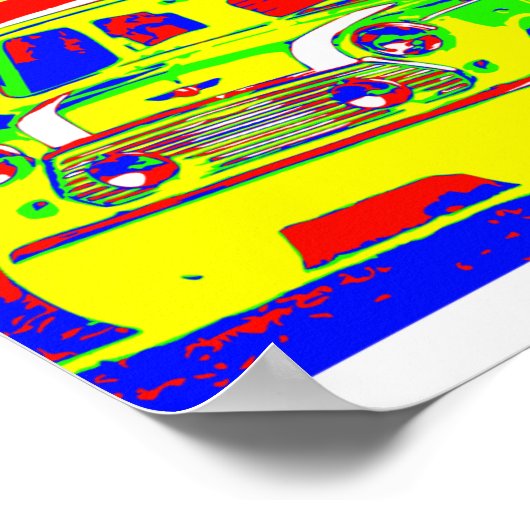 Psychedelic Minis Poster (Ecke)