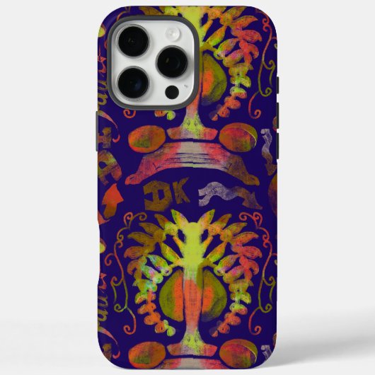 Psychedelic Mirror Symmetrie Abstrakte Kunst Case-Mate iPhone Hülle (Rückseite)