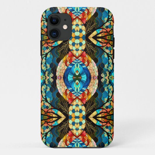 PSYCHEDELIC MODERN ELEGANT JAPANESE STIL Case-Mate iPhone HÜLLE (Rückseite)