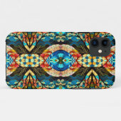 PSYCHEDELIC MODERN ELEGANT JAPANESE STIL Case-Mate iPhone HÜLLE (Rückseite (Horizontal))