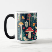 psychedelic mug design verwandlungstasse (Links)