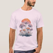 Psychedelic Mushrom Trippy T-Shirt (Vorderseite)