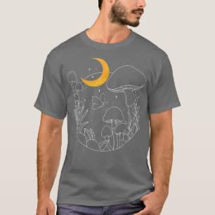 Psychedelic Mushroom Art Fairy Tale Forest  T-Shirt
