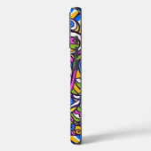 Psychedelic Mushroom Swirl iPhone 16 Fall Case-Mate iPhone Hülle (Rückseite / Links)