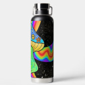 Psychedelic Mushroom Trinkflasche (Rückseite)