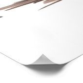 Psychedelic Mushroom Wonderland Poster (Ecke)