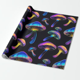 Psychedelic Mushroom Wrapping Paper Geschenkpapier