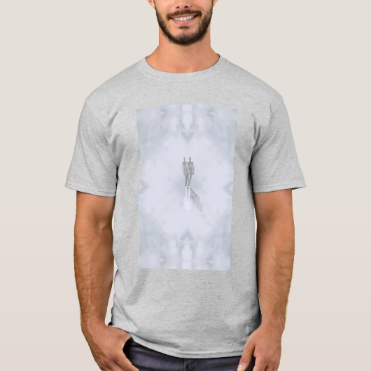 Psychedelic Mystery Man, Sci Fi T - Shirt (Vorderseite)