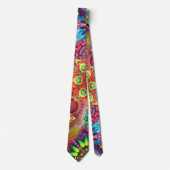 Psychedelic Neck Tie Krawatte (Vorderseite)