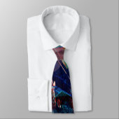 Psychedelic Necktie Krawatte (Gebunden)