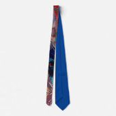 Psychedelic Necktie Krawatte (Rückseite)
