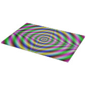 Psychedelic Neon Eye Schneidebrett (Ecke)