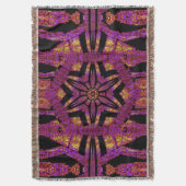 Psychedelic Night Jasmine Decke (Vorderseite Vertikal)