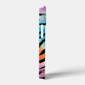 Psychedelic Night Tiger Skin Print Case-Mate iPhone Hülle (Rückseite / Rechts)