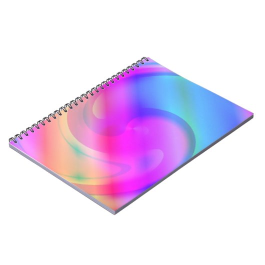 Psychedelic-Notebook Notizblock (Linke Seite)