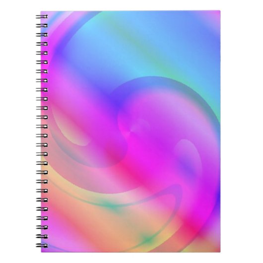 Psychedelic-Notebook Notizblock (Vorderseite)