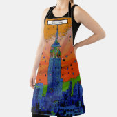 Psychedelic NYC: Emp St Gebäude #3 Schürze (InSitu)