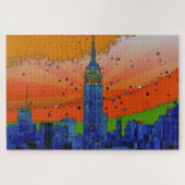 Psychedelic NYC: EmpStBldg #3 Puzzle (Horizontal)