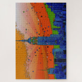 Psychedelic NYC: EmpStBldg #3 Puzzle (Vertikal)