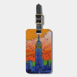 Psychedelic NYC: ESB #3 Gepäckanhänger