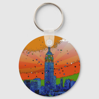 Psychedelic NYC: ESB #3 Schlüsselanhänger
