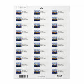 Psychedelic NYC: ESB-weite Skyline-Ansicht (Vorne)