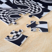 Psychedelic Op-Art Alphabet Pattern Puzzle (Seite)