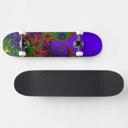 Psychedelic Overboard Skateboard (Horizontal)