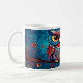 Psychedelic Owls Version 3 Tasse (Links)