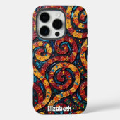 Psychedelic Paisley Case-Mate iPhone Hülle (Rückseite)