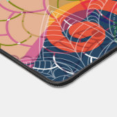 Psychedelic Paisley Design Desk Mat Schreibtischunterlage (Ecke)