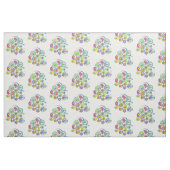Psychedelic Paisley Peace Bouquet Stoff (Fat Quarter (45,7 x 55,9 cm))