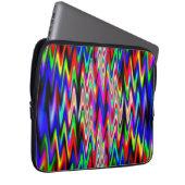 Psychedelic Party Wellen..... Laptopschutzhülle (Vorne Rechts)