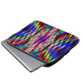 Psychedelic Party Wellen..... Laptopschutzhülle (Vorne Knopf)