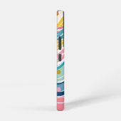 Psychedelic Pastel Rainbow Wave Samsung Galaxy Hülle (Rechte Seite)