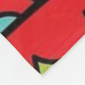 Psychedelic Patterns Fleecedecke (Ecke)