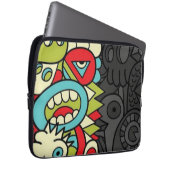 Psychedelic Patterns Laptopschutzhülle (Vorne Rechts)