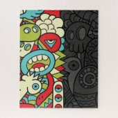 Psychedelic Patterns Puzzle (Vertikal)