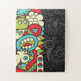 Psychedelic Patterns Puzzle