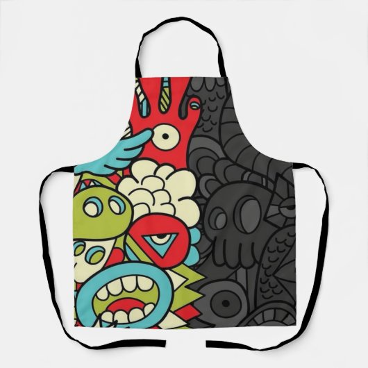 Psychedelic Patterns Schürze (Vorderseite)