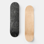 Psychedelic Patterns Skateboard (Vorderseite)