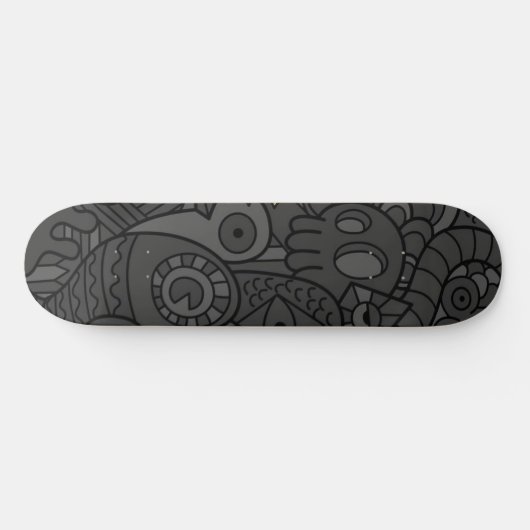 Psychedelic Patterns Skateboard (Horizontal)