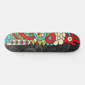 Psychedelic Patterns Skateboard (Horizontal)